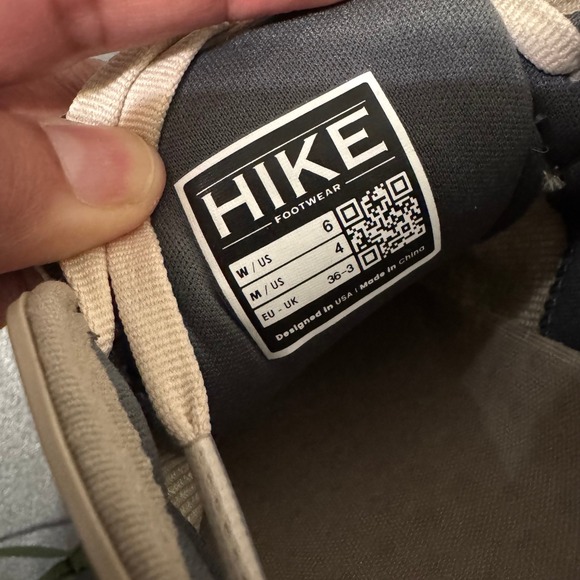 HF HIKE FOOTWEAR Sneakers Womens Size 6 Tan Lace Up Athletic Walking Comfort - Picture 2 of 8